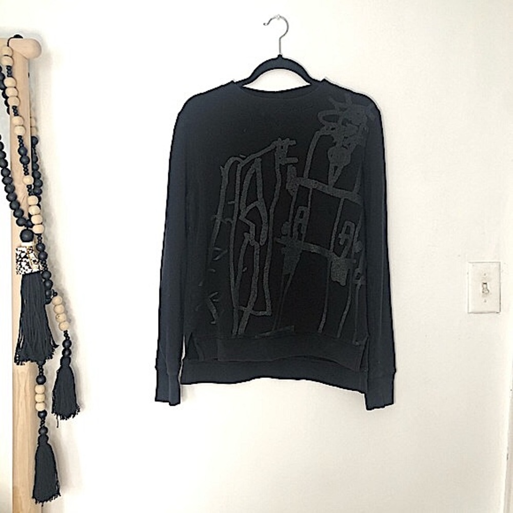 Rag & Bone thin sweatshirt with elbow holes